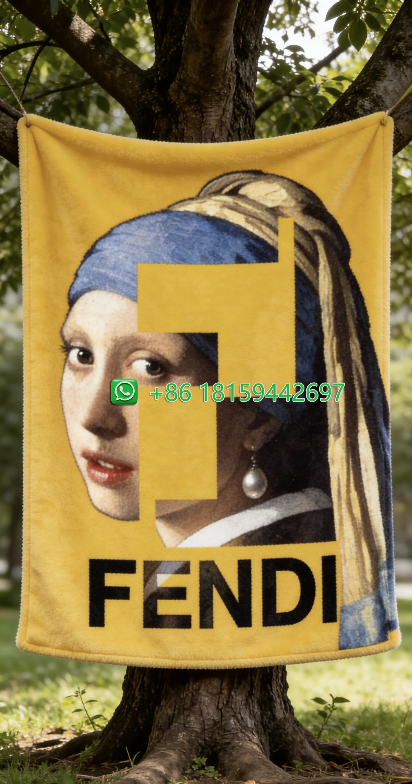 Fendi Throw Blankets